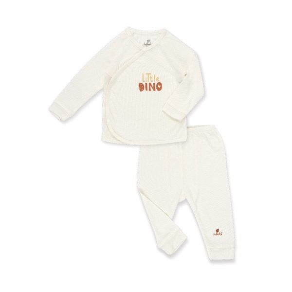 Bộ tay dài cài chéo Lullaby NH121V màu xanh nhạt 10