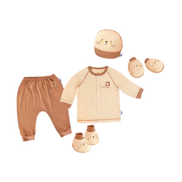 Set Bộ Cài Giữa Phối Nâu