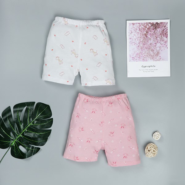 Combo 2 Quần Ngắn Lullaby Nh205V Màu Hồng - Trắng