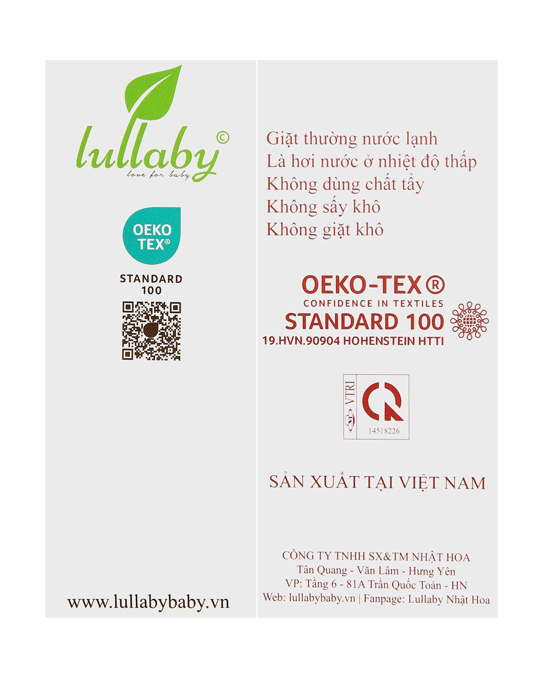 Set bodysuit bé gái Lullaby NH290V màu hồng 14