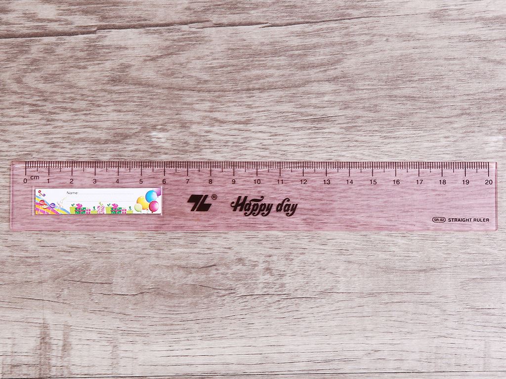 Thước thẳng Thiên Long SR-02 20cm giá tốt tại Bách hoá XANH