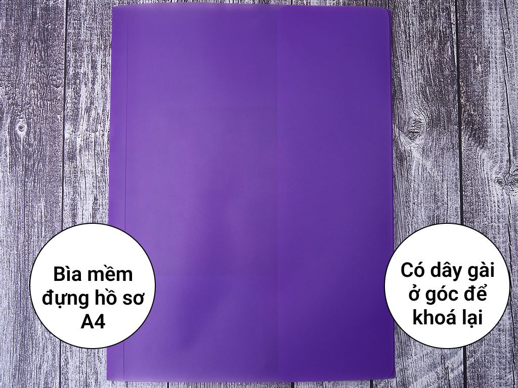 Bìa mềm đựng hồ sơ A4 UBL SF0019 (giao màu ngẫu nhiên) 2
