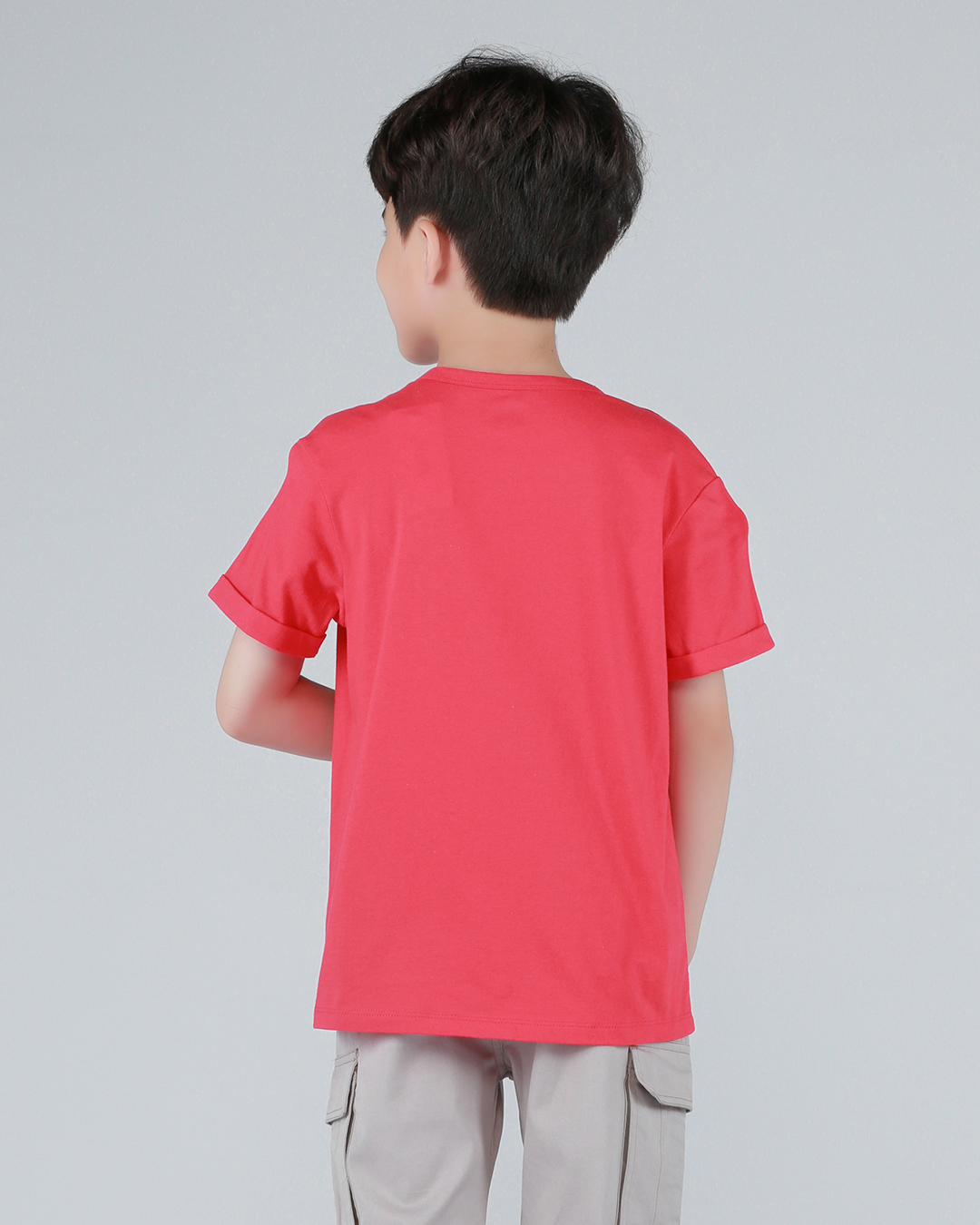 Áo thun túi kiểu bé trai Relax AVA TT06 Đỏ-3