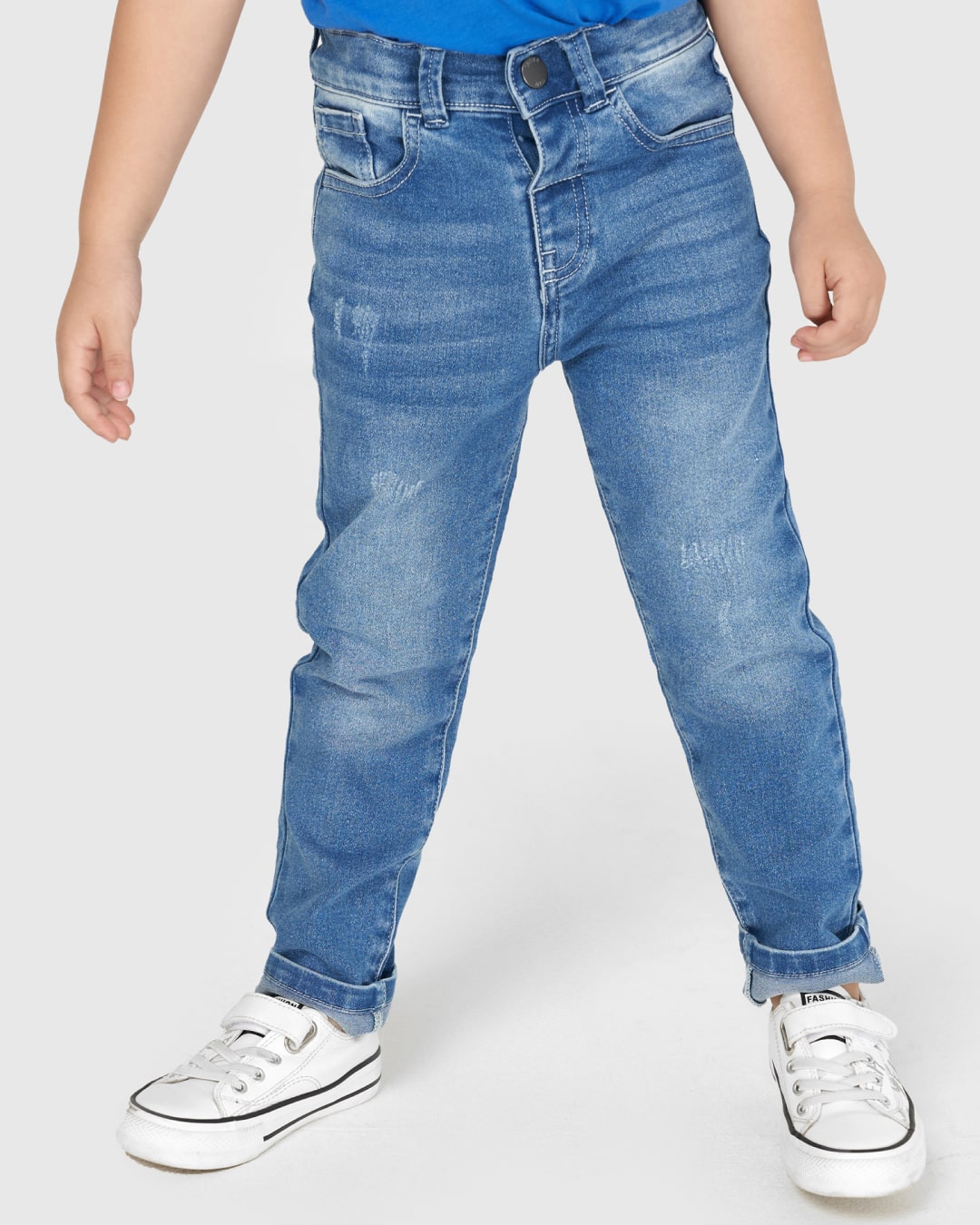 Quần jeans bé trai Canifa 2BJ21C001-SJ637 màu xanh nhạt
