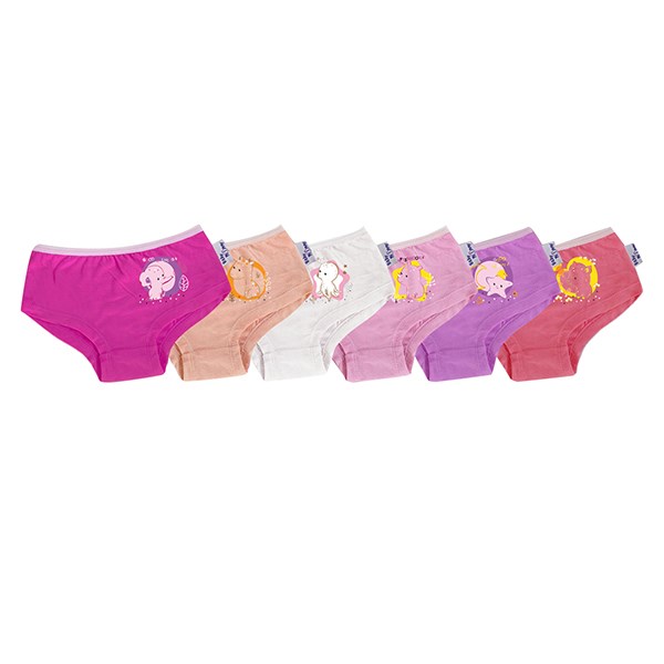 Set 3 Quần Chip Bé Gái Babymommy Boyshort - Màu Ngẫu Nhiên