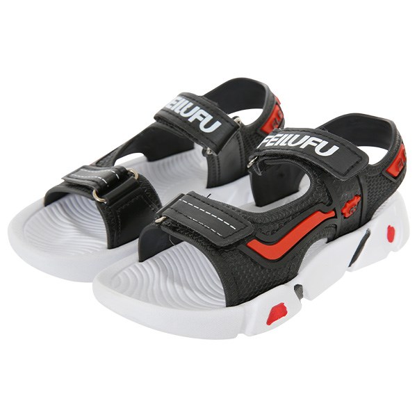 Giày sandal cho bé Á Châu Avakids AC7 màu xanh dương - đen - AVAKids.com