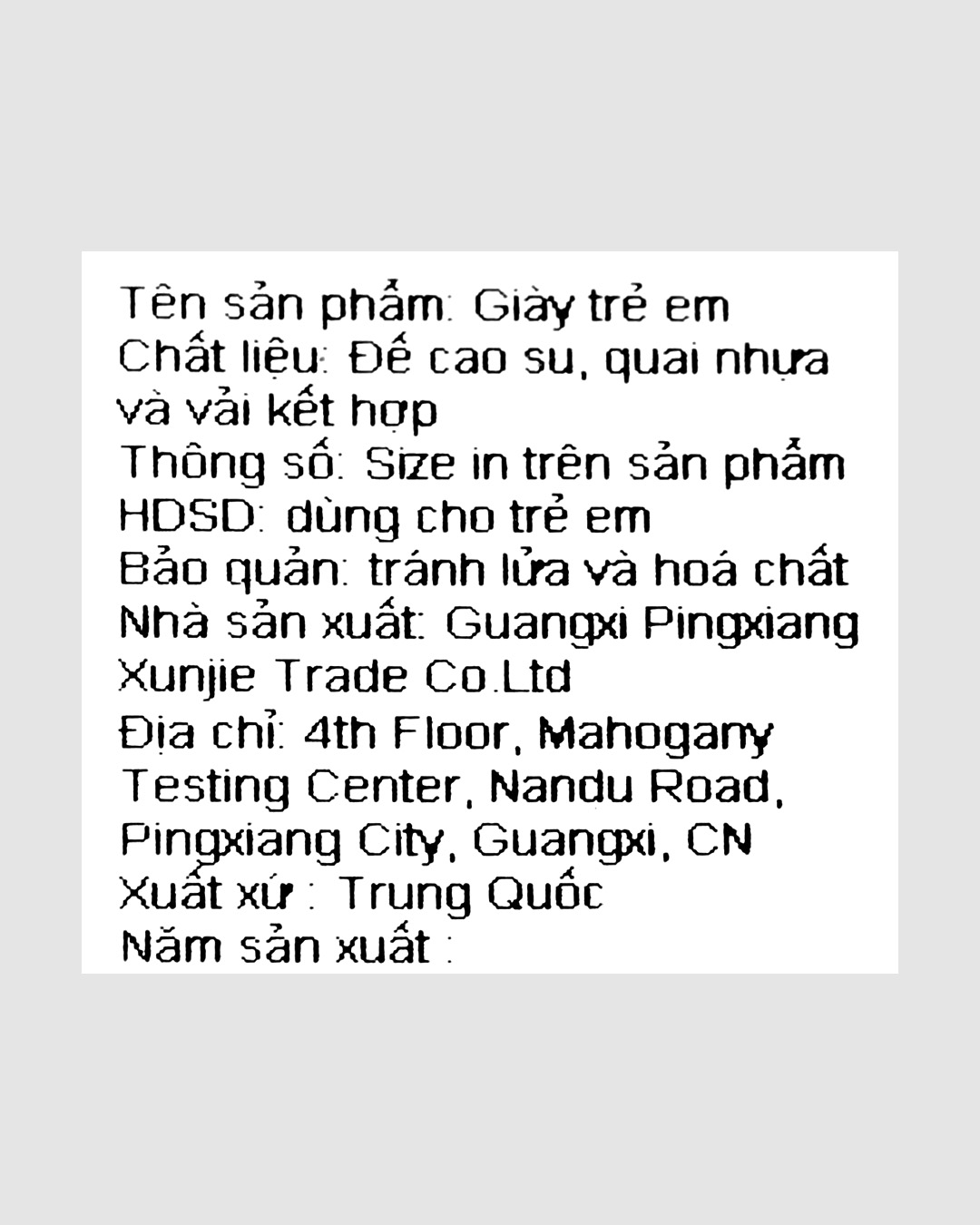 Giày tập đi cho bé Á Châu Avakids AC32 màu xám 8