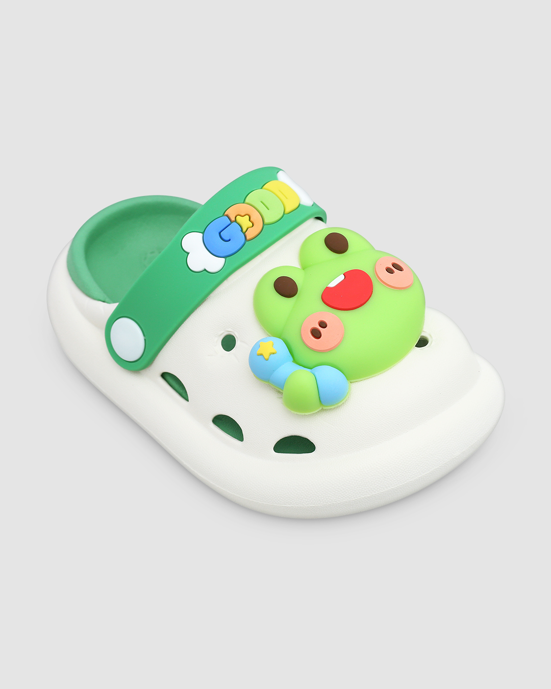 Dép sục cho bé Á Châu Avakids AC36 màu trắng 2