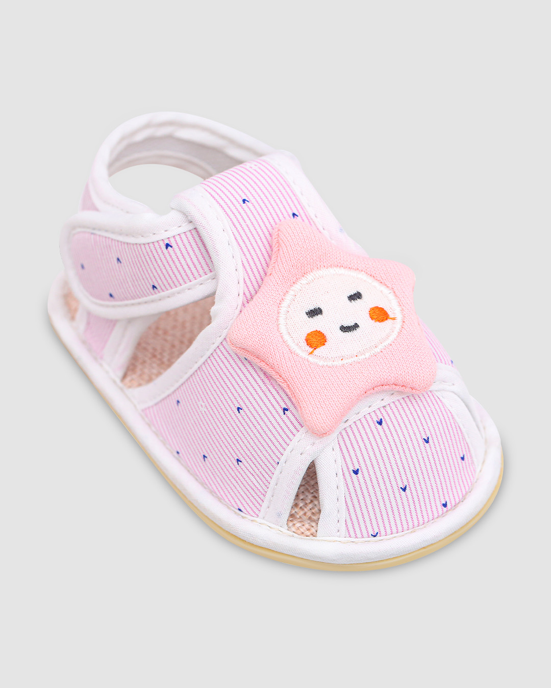 Giày tập đi cho bé Á Châu Avakids AC45 màu xám xanh 20