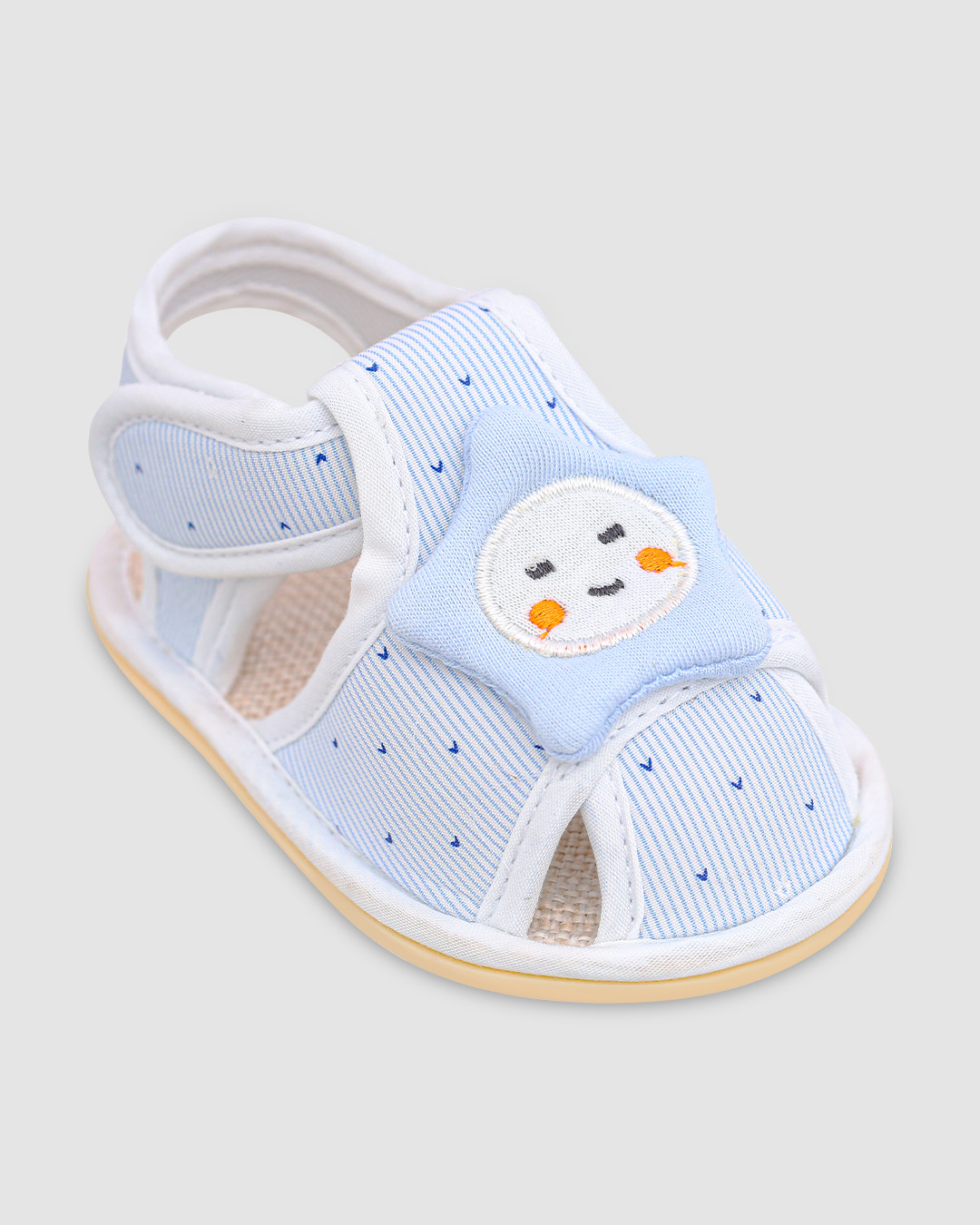 Giày tập đi cho bé Á Châu Avakids AC45 màu xám xanh 11