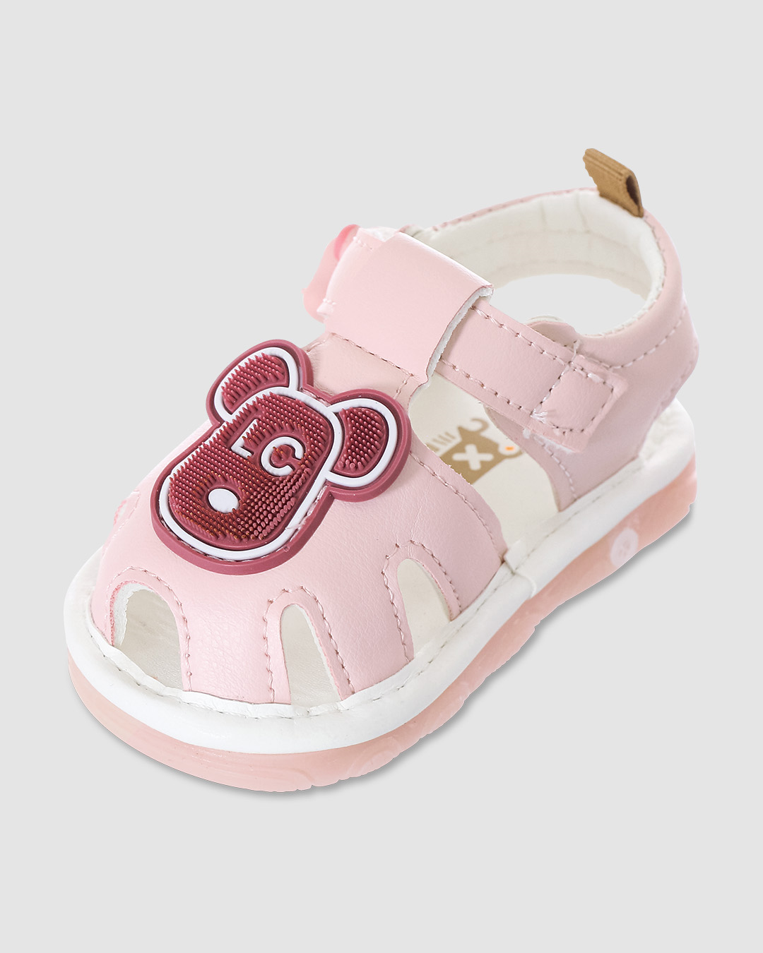 Giày tập đi cho bé Á Châu Avakids AC46 màu hồng 3