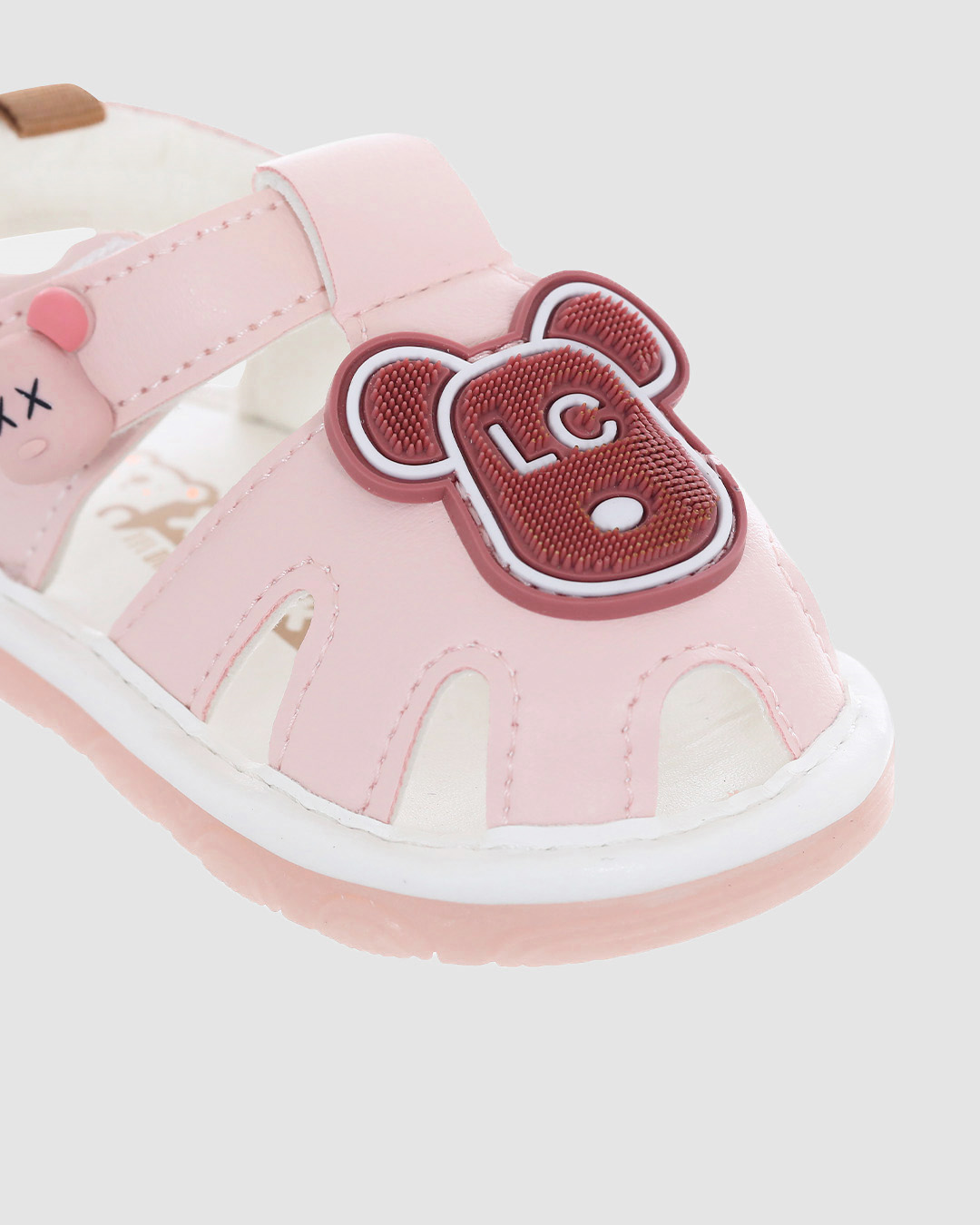 Giày tập đi cho bé Á Châu Avakids AC46 màu hồng 5