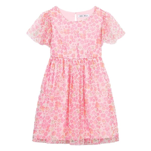 Đầm bé gái Canifa 1DS21C016-FW218 màu hồng - AVAKids.com