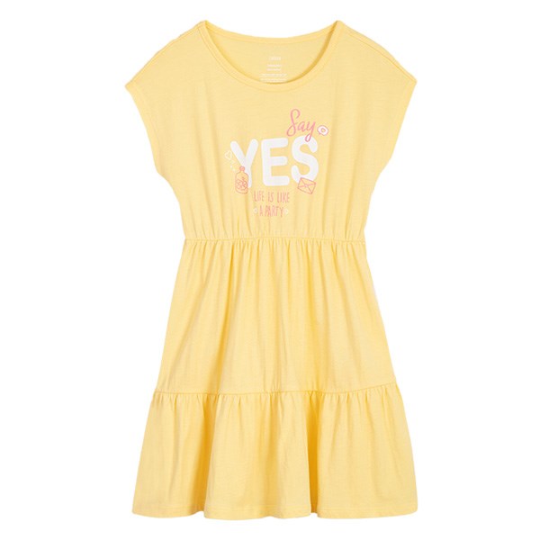Đầm bé gái Canifa 1DS21S011-SY058 màu vàng - AVAKids.com