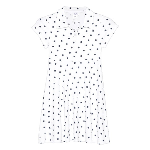 Đầm polo AVA BS17 màu hồng 3