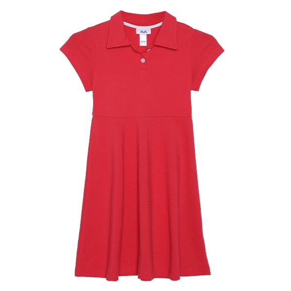 Đầm polo AVA BS17 màu hồng - AVAKids.com