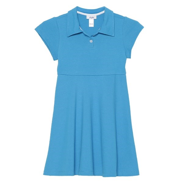 Đầm polo AVA BS17 màu hồng 5