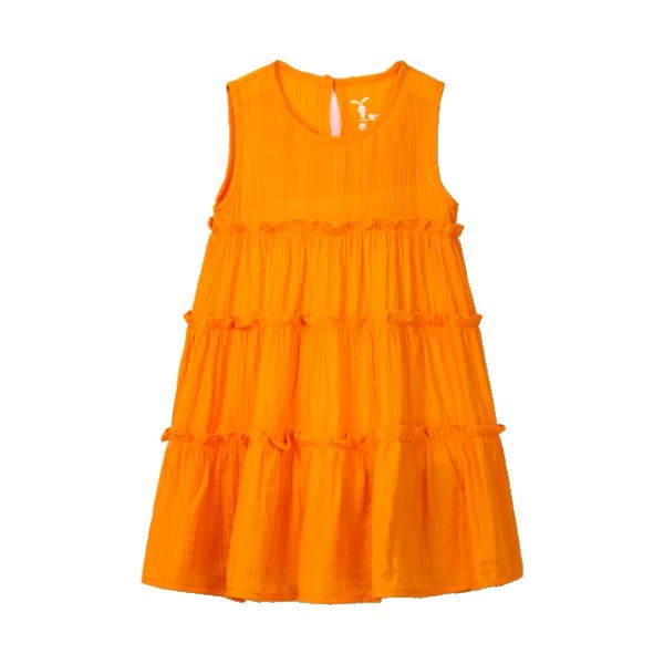 Đầm bé gái Rabity 92.247 màu vàng cam - AVAKids.com