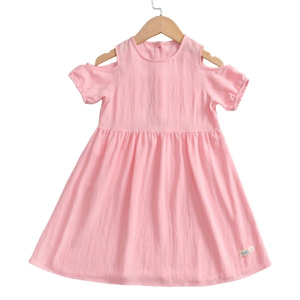Đầm bé gái Haki HK521 màu vàng - AVAKids.com