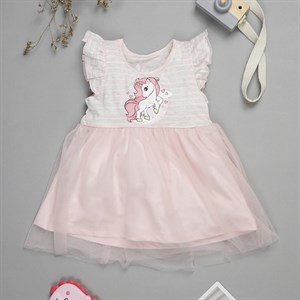 Đầm Rabity 93.418 màu hồng