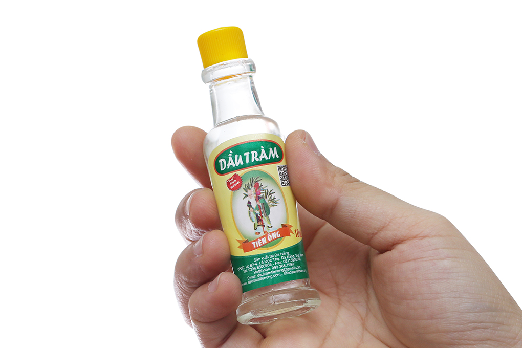 Dầu tràm Tiên Ông làm dịu da, giữ ấm cơ thể chai 45ml - 15