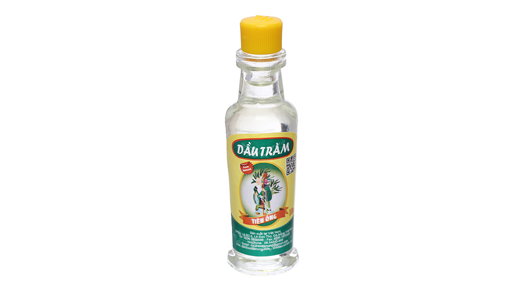Dầu tràm Tiên Ông làm dịu da, giữ ấm cơ thể chai 45ml - 14