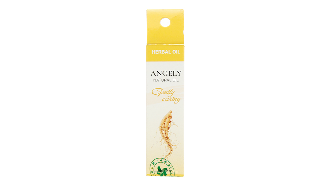 Dầu xoa bi lăn thảo mộc Angely giữ ấm cơ thể