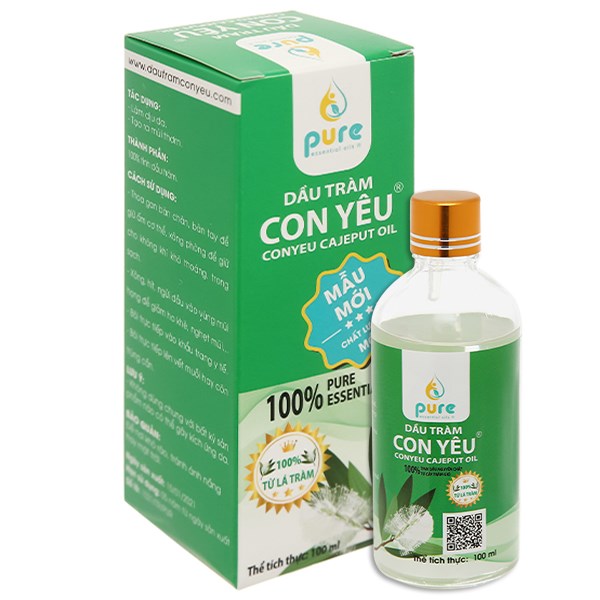 Dầu tràm Con Yêu làm dịu da, giữ ấm cơ thể cho bé