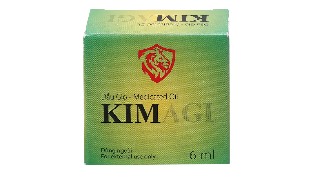 Dầu gió Kim Agi giữ ấm, dịu vết ngứa