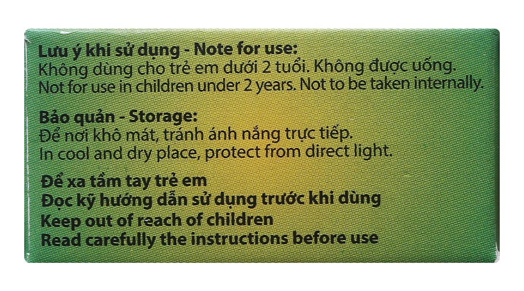 Dầu gió Kim Agi giữ ấm, dịu vết ngứa