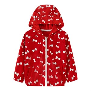 Áo khoác bé gái Rabity 93.192 màu đỏ