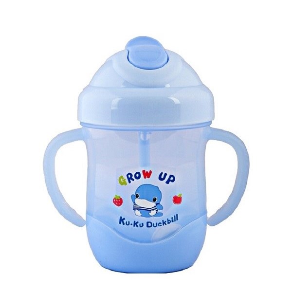 Bình tập uống nhựa PP KuKu KU5452A 200 ml - Màu ngẫu nhiên (từ 12 tháng) - AVAKids.com