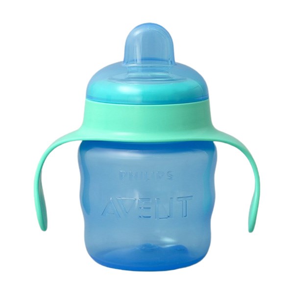 Bình tập uống nhựa PP Philips Avent SCF551.03 200 ml - Màu tím (từ 6 tháng) - AVAKids.com