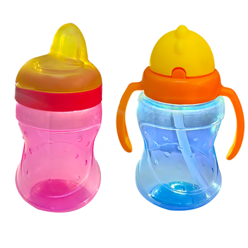 Bộ 2 bình tập uống nhựa PP AMI AM55419 180 ml - Màu ngẫu nhiên (từ 6 tháng) - AVAKids.com