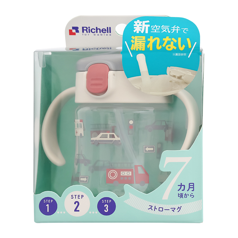 Bình tập uống Richell T.L.I 200 ml - Hình thú (từ 7 tháng) 26