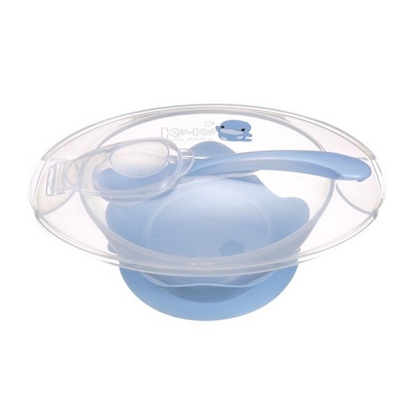 Bộ chén và muỗng ăn cho bé KuKu KU5395 an toàn, giá tốt - AVAKids.com