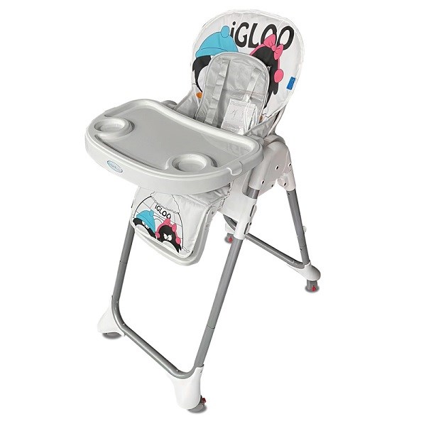 Ghế ăn Gluck Baby BXS-216 IGLOO (6 - 36 tháng) - Màu trắng - AVAKids.com