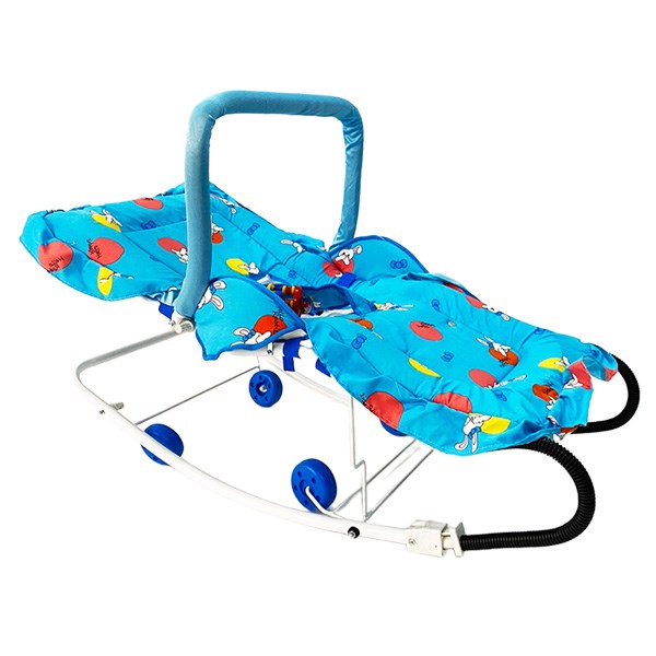Ghế nhún ăn bột cho bé Đại Phát Tài (6 - 18 tháng) - Màu xanh dương đa năng - AVAKids.com