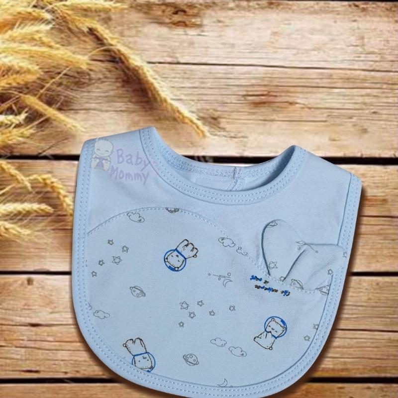 Yếm ăn cho bé cá voi cotton BabyMommy - Màu ngẫu nhiên (1 - 12 tháng) 2