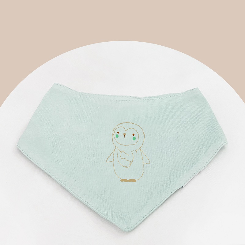 Yếm ăn cho bé hình thú cotton BabyMommy - Màu ngẫu nhiên (0 - 1 tháng) 6
