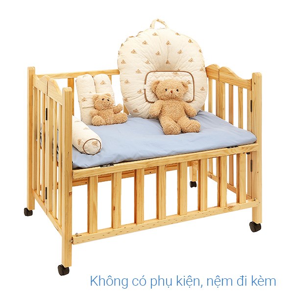 Giường cũi Vinanoi VNC107 (0 - 5 tuổi) - AVAKids.com