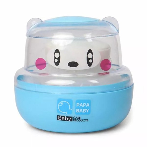Hộp bông chấm phấn PAPA CEQ107 - Màu ngẫu nhiên - AVAKids.com