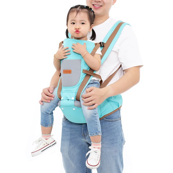 Địu Em Bé 4 Tư Thế Baby Lab Ac - Màu Ngẫu Nhiên (3 - 36 Tháng)