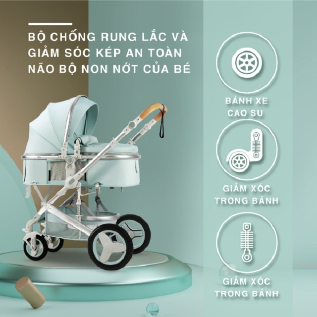 Bánh xe cao đúc chống trượt