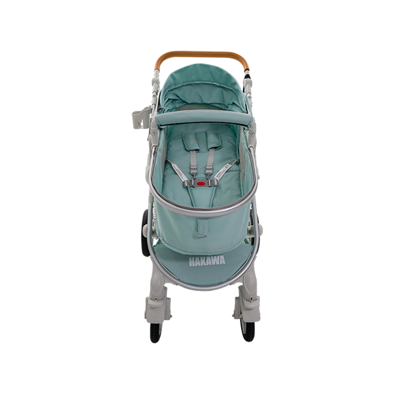 Xe đẩy 2 chiều gấp gọn HAKAWA HK-B02 (0 - 3 tuổi) - Màu xanh mint 2
