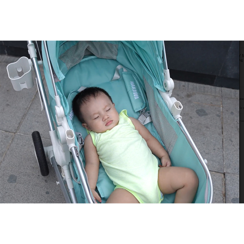 Xe đẩy 2 chiều gấp gọn HAKAWA HK-B02 (0 - 3 tuổi) - Màu xanh mint 4