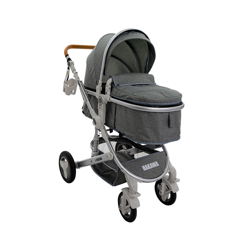 Xe đẩy 2 chiều gấp gọn HAKAWA HK-B02 (0 - 3 tuổi) - Màu xanh mint 12