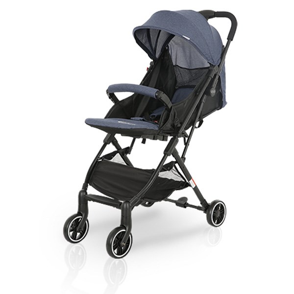 Xe đẩy 1 chiều gấp gọn Gluck Baby C-3 (0 – 5 tuổi) – Màu xanh navy