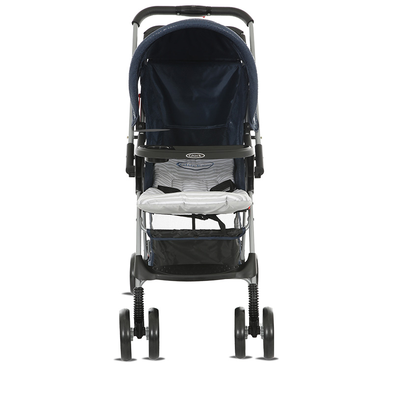 Xe đẩy 2 chiều gấp gọn Gluck Baby C8M (0 - 5 tuổi) - Màu xám [Hàng trưng bày - không kèm thùng] 8