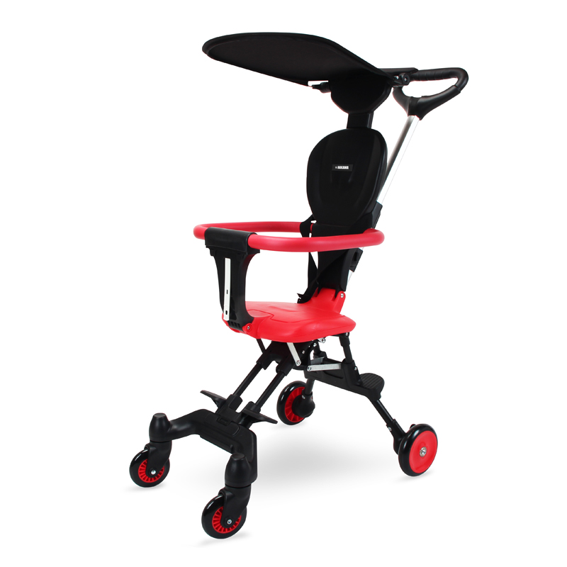 Xe đẩy 2 chiều gấp gọn HAKAWA HK-B07 (7 - 36 tháng) - Màu đỏ - AVAKids.com